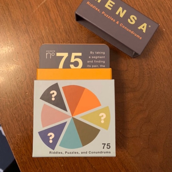 MENSA Cards - Riddles, Puzzles & Conundrums - Picture 3 of 3